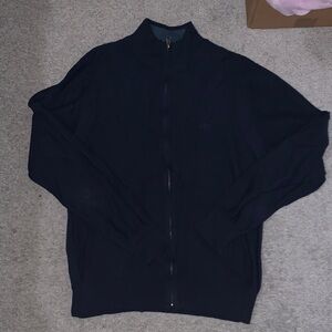 Dockers Men's Dark Zip-Up Sweater